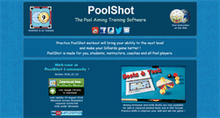 Desktop Screenshot of poolshot.org
