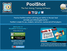 Tablet Screenshot of poolshot.org